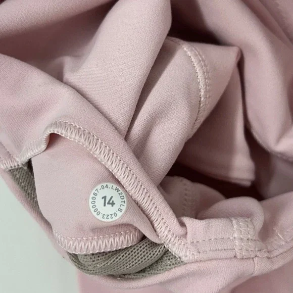 Lululemon Align Asymmetrical Bra Women's Size 14 Pink Light Support One Shoulder - Picture 7 of 7